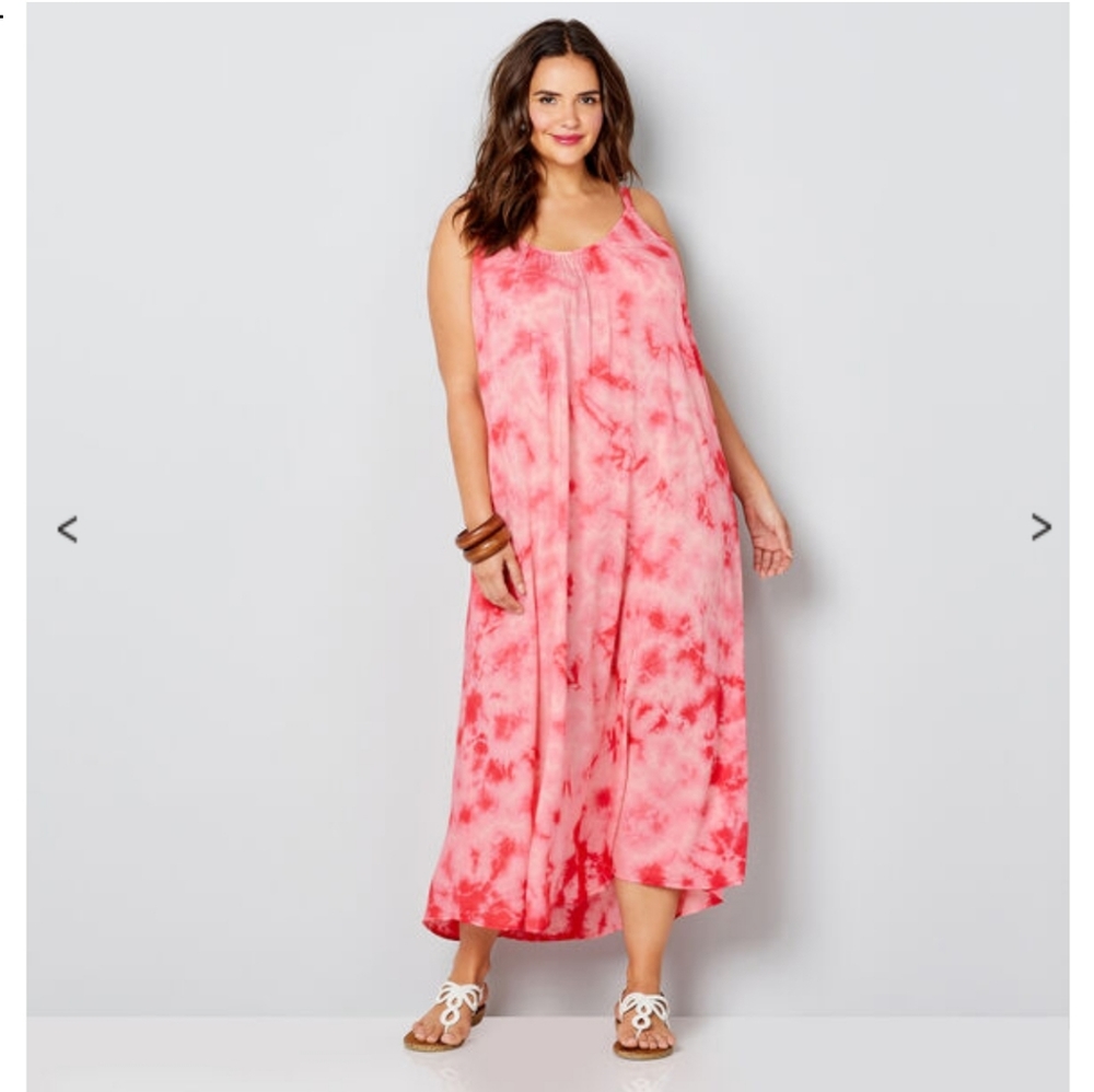 Tie dye maxi